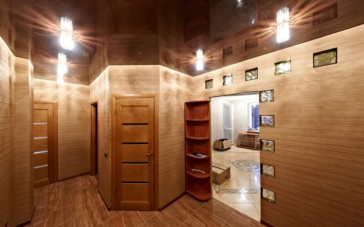 Натяжные потолки - фото