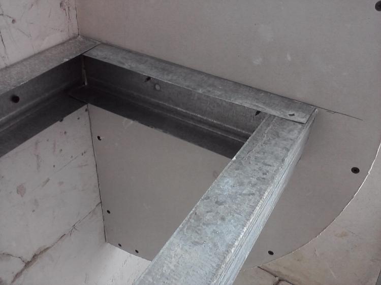 Ниша из гипсокартона под телевизор своими руками