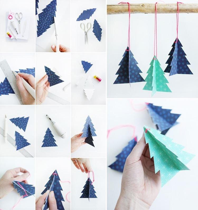 Елочка из упаковочного картона - Новогодние игрушки на елку своими руками