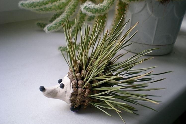 Новогодние поделки из шишек для детей - фото и идеи