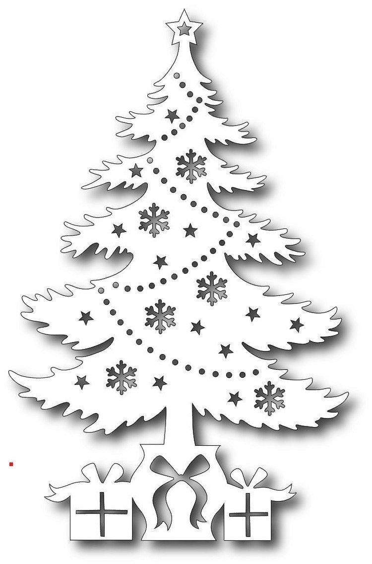 Елка - Новогодние трафареты 2021