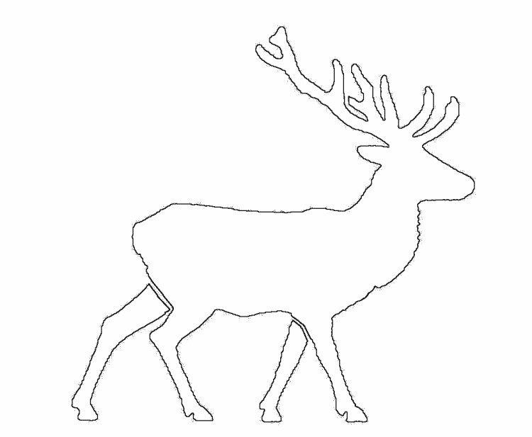 Животные и птицы - Новогодние трафареты 2021