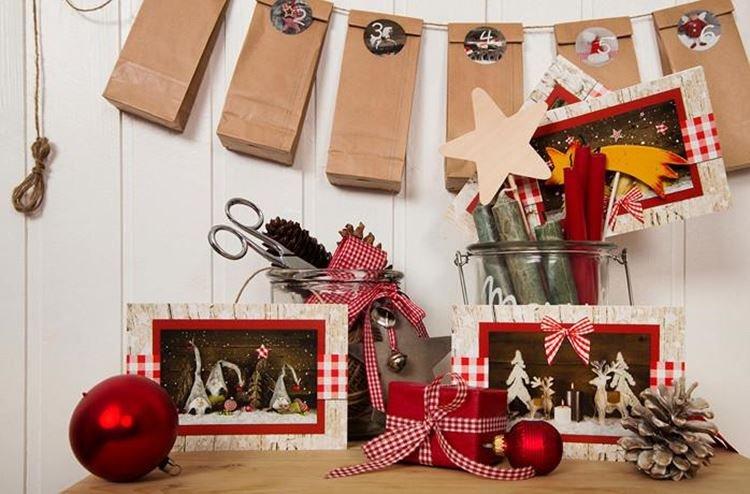 Новогодний адвент-календарь своими руками - фото и идеи