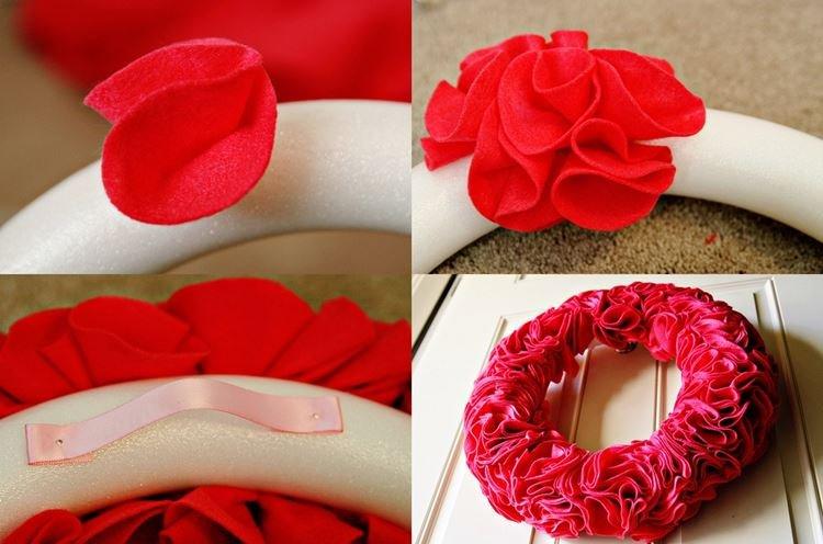 Новогодний венок своими руками - фото и идеи