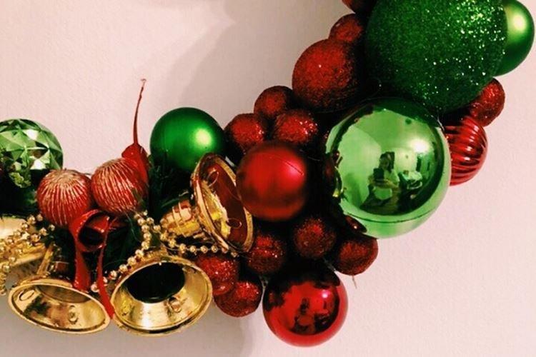 Новогодний венок своими руками - фото и идеи