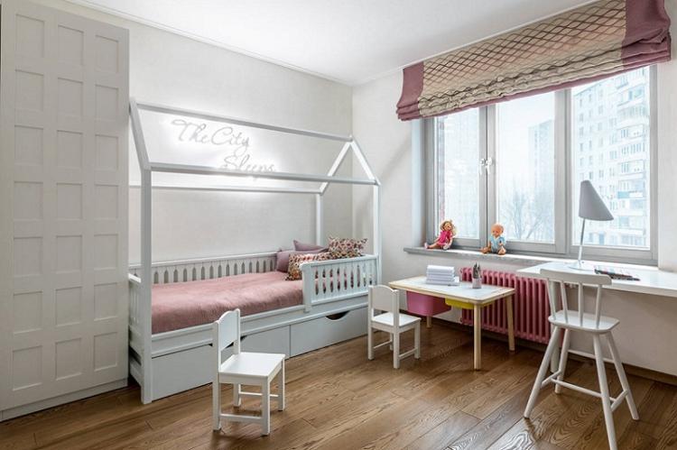 Белый - Цвет обоев для детской комнаты