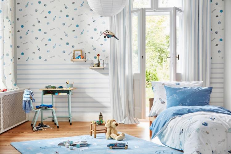 Обои для детской комнаты - фото и идеи