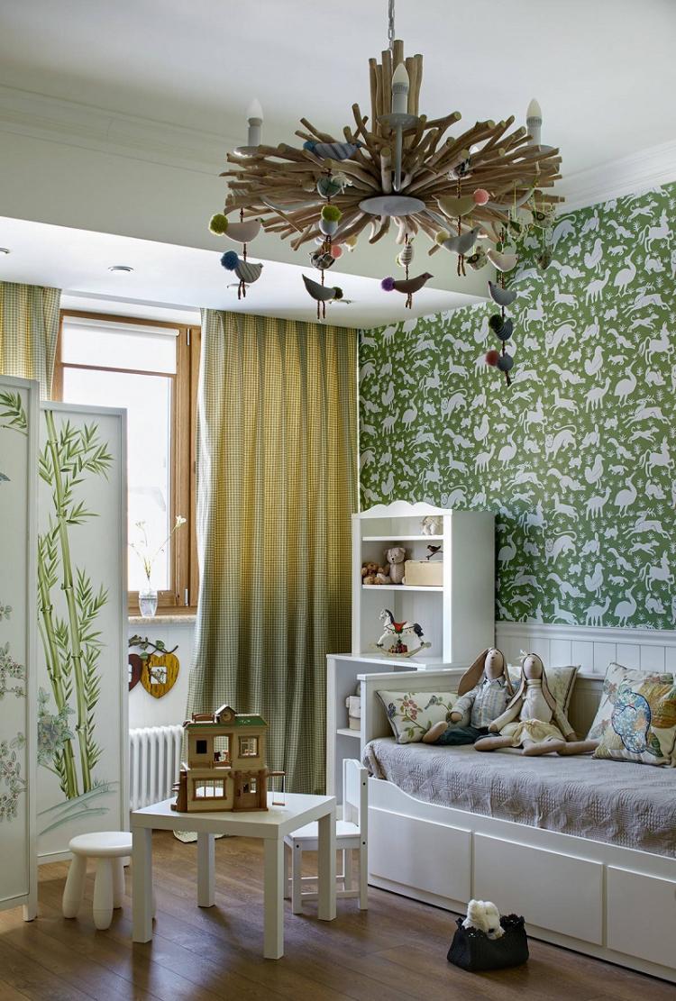 Обои для детской комнаты - фото и идеи