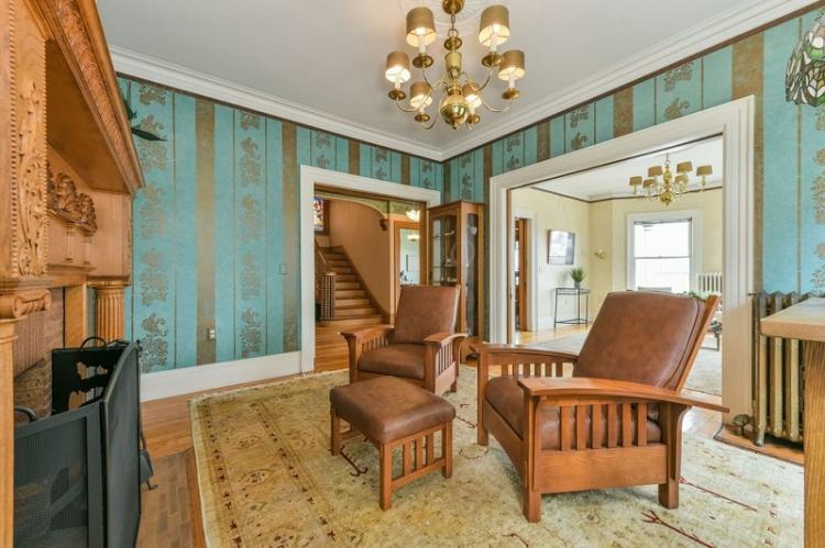 Обои для гостиной - фото и идеи