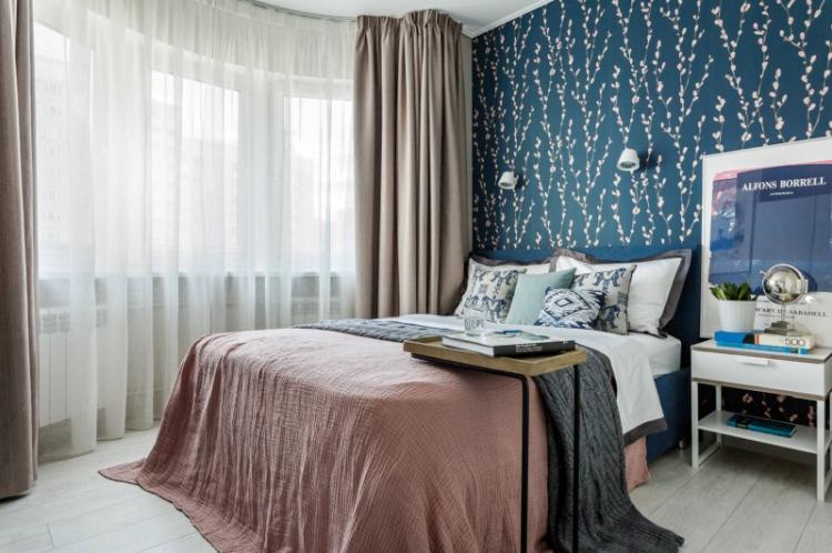 Обои для спальни - фото и идеи