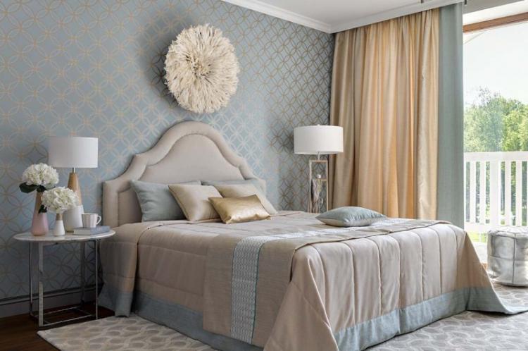 Обои для спальни - фото и идеи