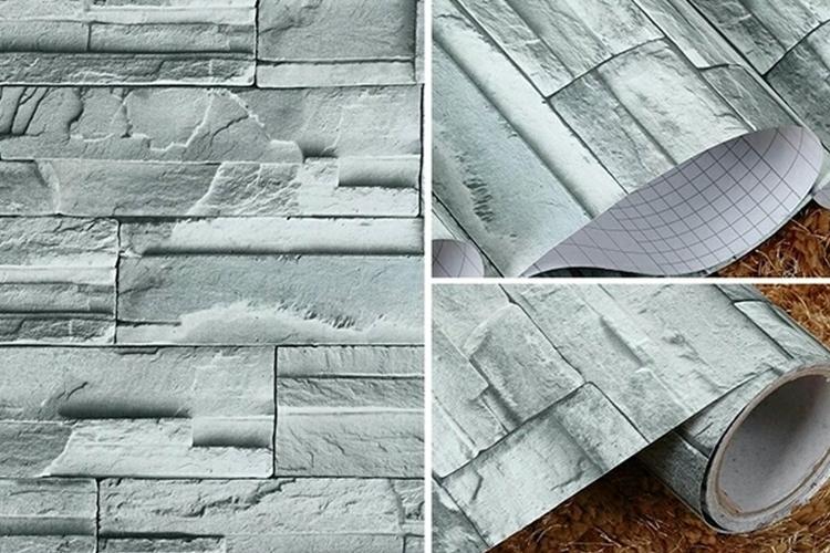 Бумажные обои - Виды обоев под кирпичную кладку