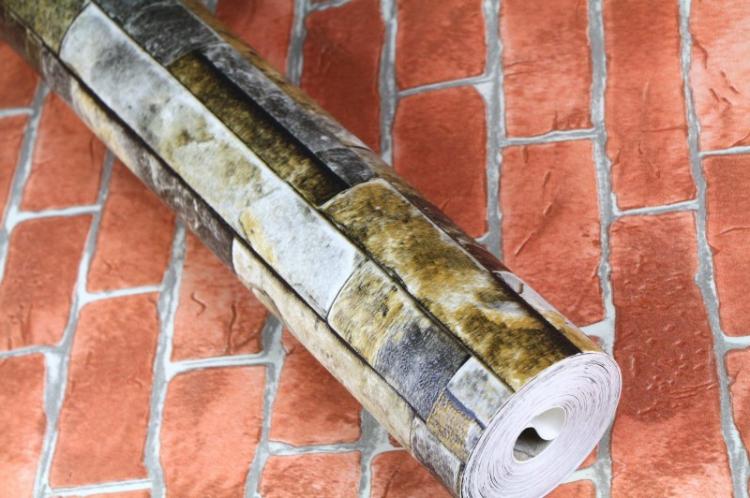 Флизелиновые обои - Виды обоев под кирпичную кладку