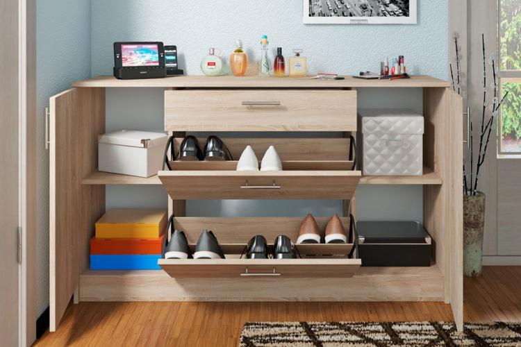 Тумбы и комоды - Виды обувниц в прихожую