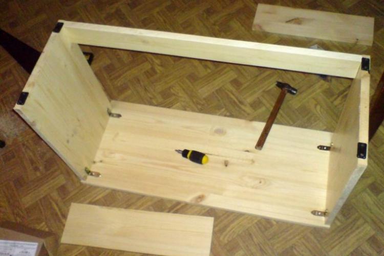 Обувница-тумба в прихожую своими руками