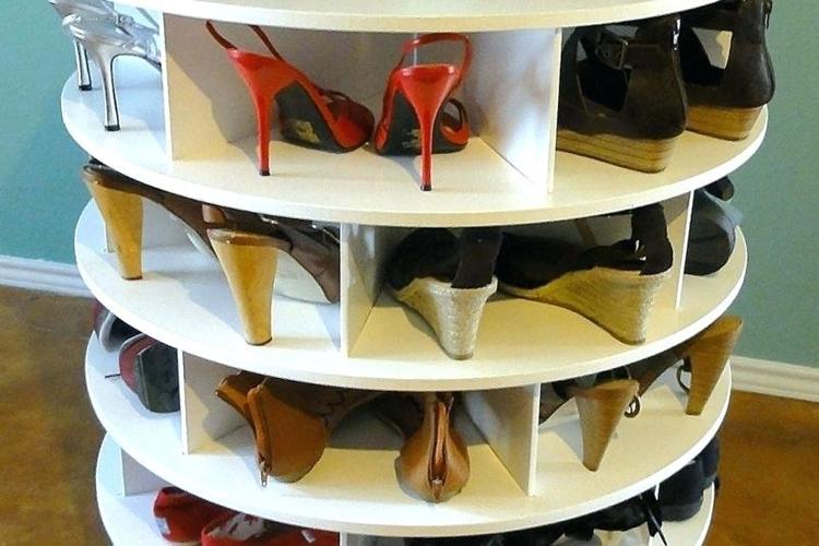 Вращающаяся обувница в прихожую своими руками