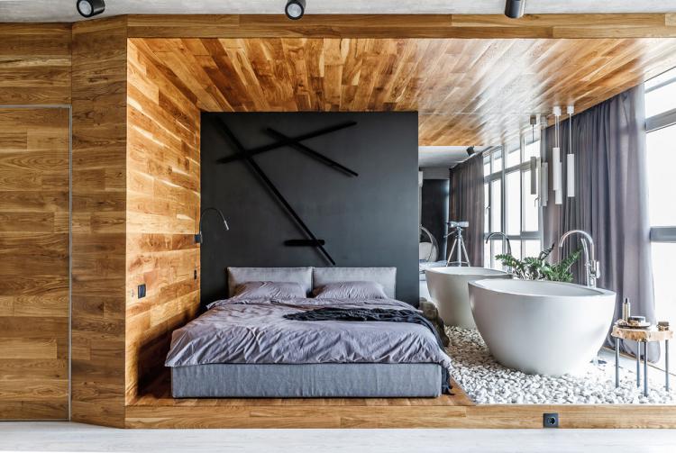 Open Loft: Квартира 55 кв.м. - дизайн интерьера