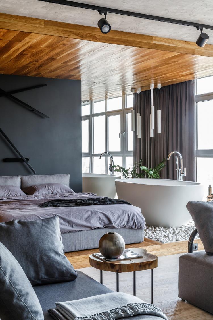 Open Loft: Квартира 55 кв.м. - дизайн интерьера