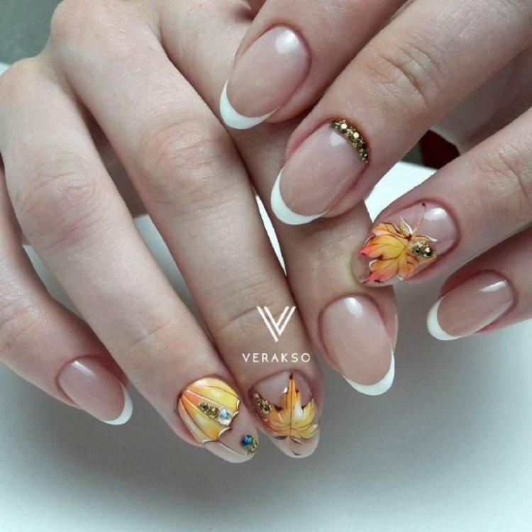 Осенний френч 2020 - фото