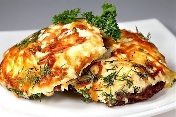 Говяжьи отбивные в панировке из манки - рецепты