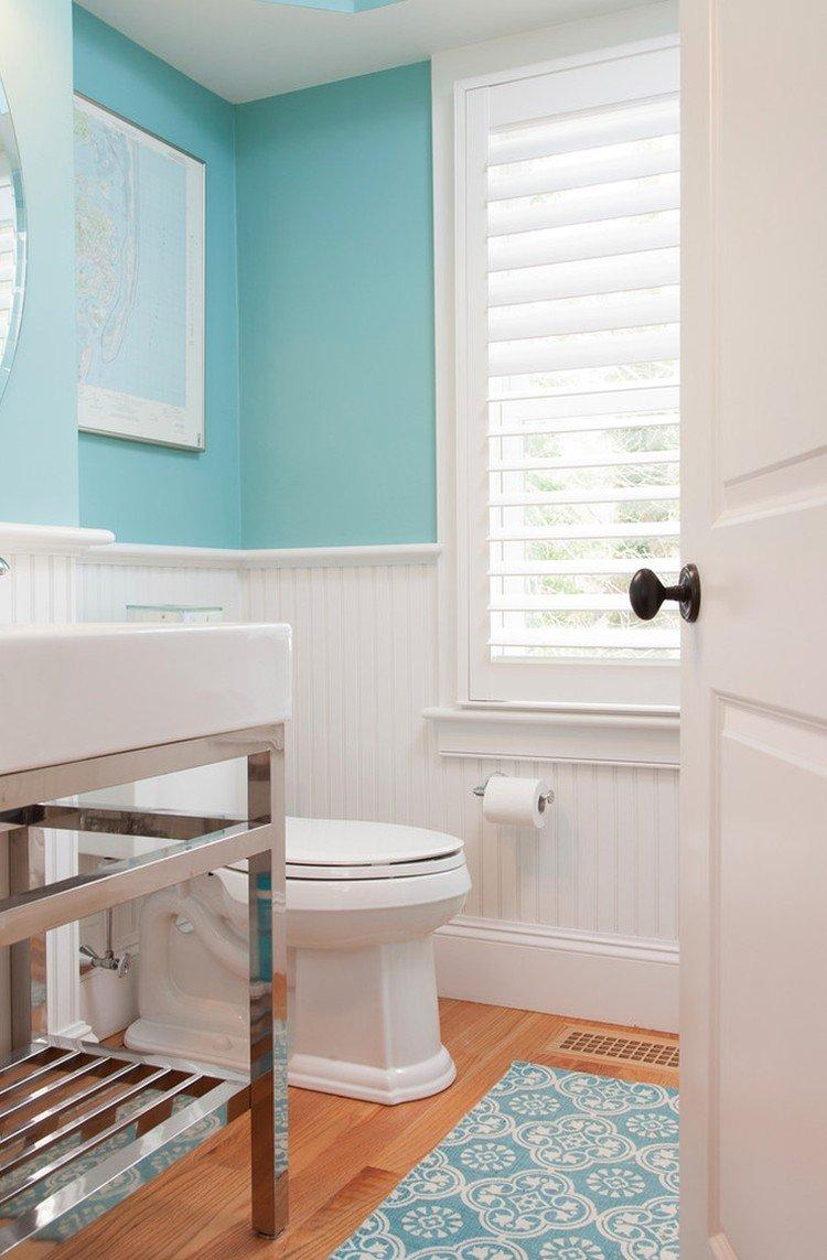 Пластиковые панели - отделка стен в туалете