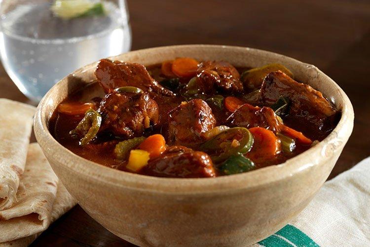 Овощное рагу с мясом и пивом - рецепты