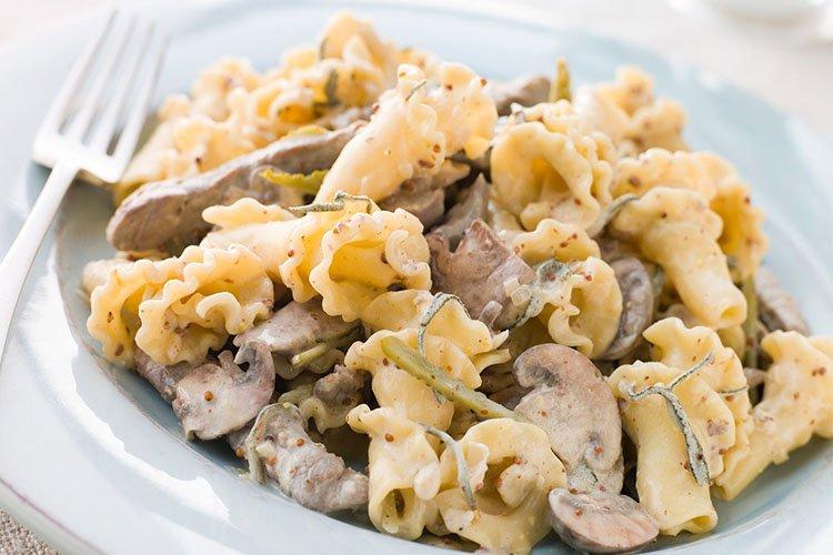 Паста с морепродуктами в белом вине - рецепты