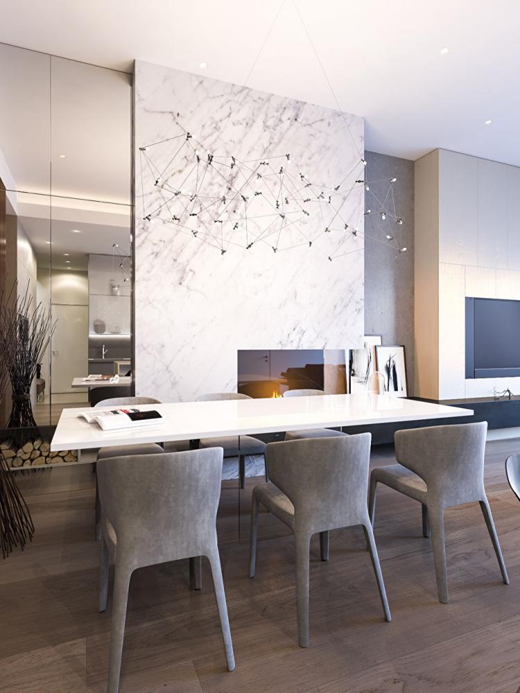 Пентхаус в ЖК «Садовые Кварталы» - дизайн интерьера