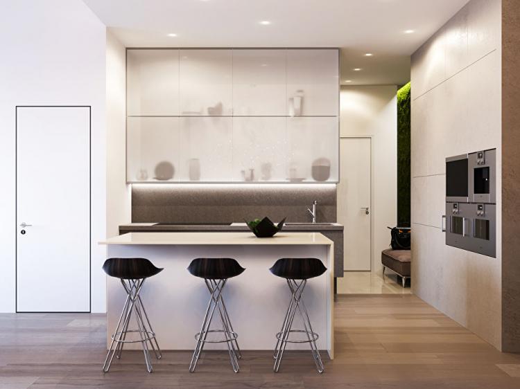 Пентхаус в ЖК «Садовые Кварталы» - дизайн интерьера