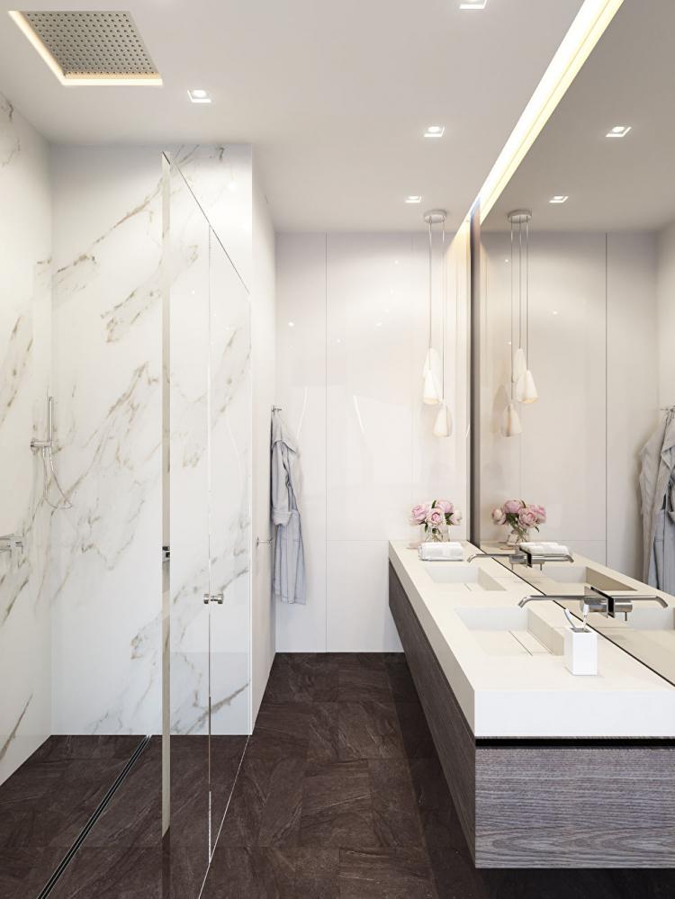 Пентхаус в ЖК «Садовые Кварталы» - дизайн интерьера