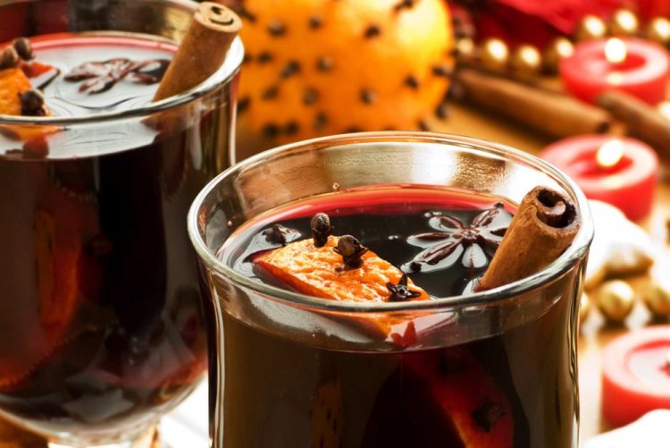 Глинтвейн с кофе и коньяком