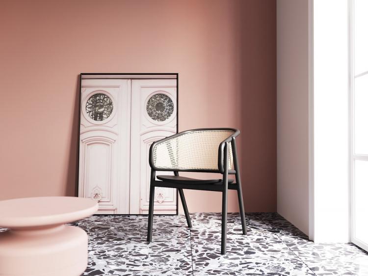 Pink&Blue: Дизайн-проект кухни-гостиной