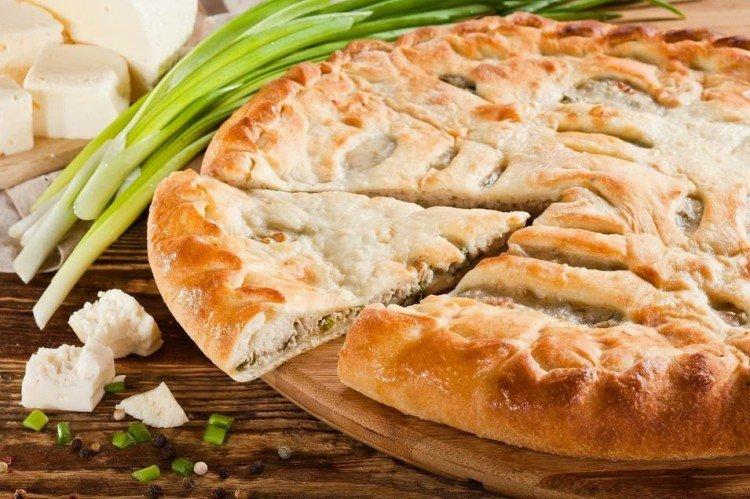 Пирог с курицей и сыром - рецепты