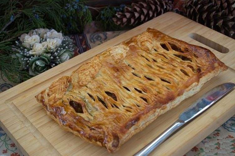 Слоеный пирог с вареньем - рецепты