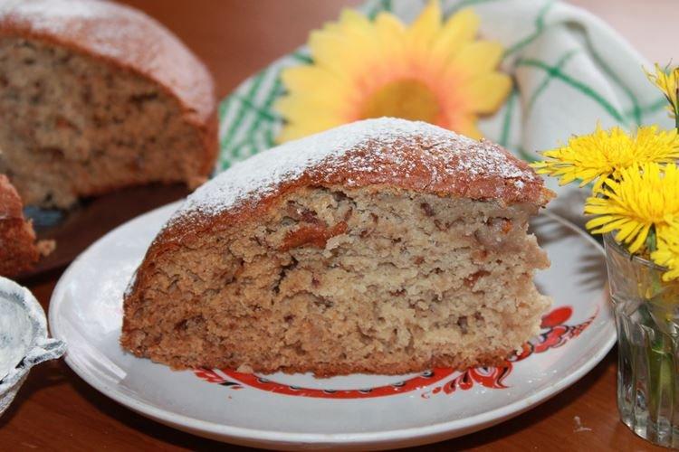 Пирог с вареньем без масла - рецепты