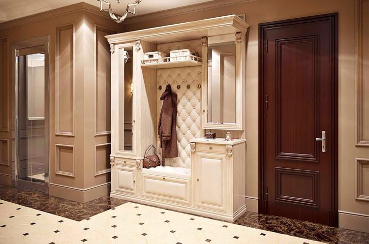 Плитка для пола в прихожей - фото