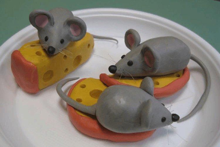 Новогодняя крыса из теста - Подарки на Новый год 2020 своими руками