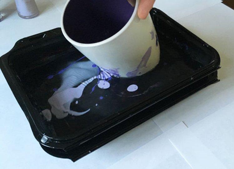 Мраморная чашка - Подарки на Новый год 2020 своими руками