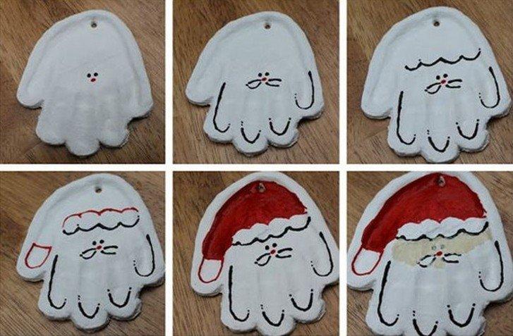 Гипсовый Дед Мороз - Подарок маме на Новый год своими руками