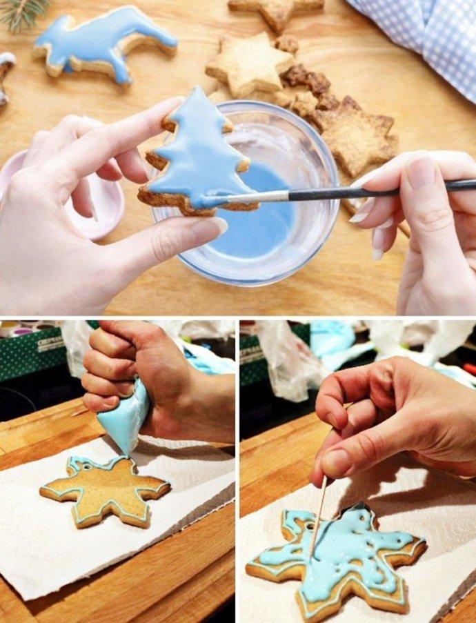 Печенье и пряники - подарок на Новый год 2021 своими руками