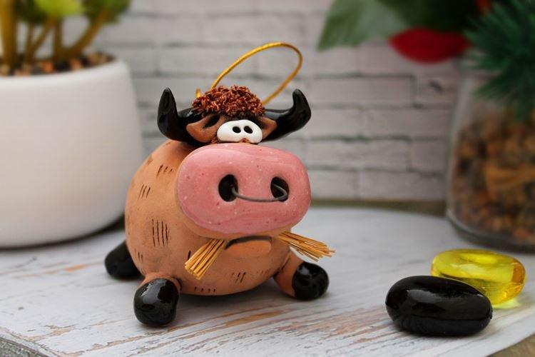 Поделка бычок на Новый год 2021 своими руками - фото и идеи