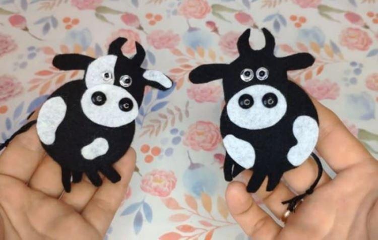 Поделка бычок на Новый год 2021 своими руками - фото и идеи