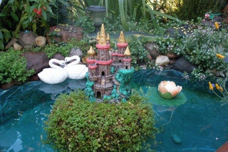 Украшения для пруда - Поделки для дачи и сада своими руками