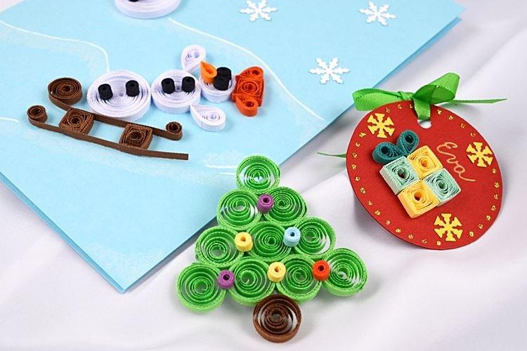 Поделки из бумаги на Новый год своими руками - фото и идеи