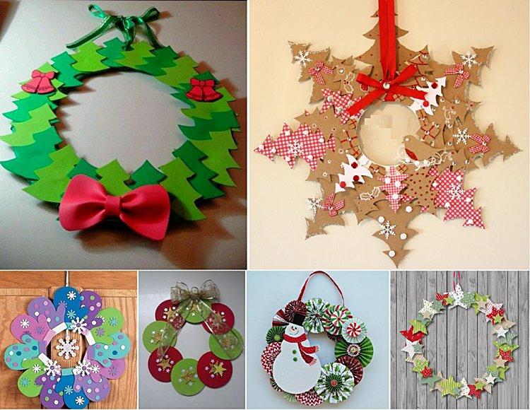 Поделки из бумаги на Новый год своими руками - фото и идеи