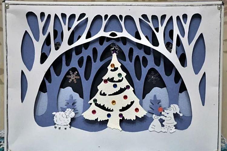 Поделки из бумаги на Новый год своими руками - фото и идеи