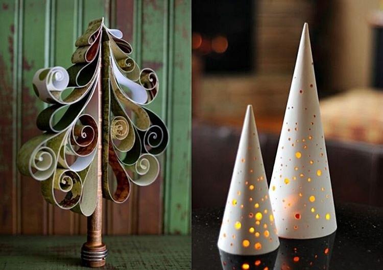 Поделки из бумаги на Новый год 2021 своими руками – фото и идеи