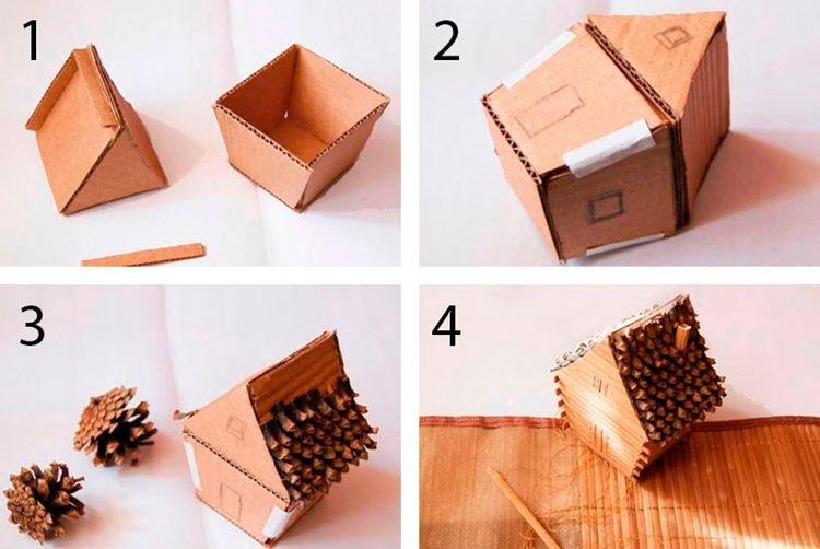 Поделки из картона своими руками - фото и идеи