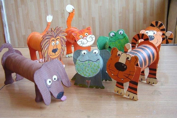 Поделки из картона своими руками - фото и идеи