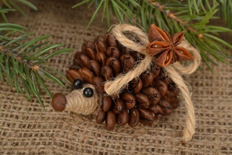 Поделки из кофейных зерен своими руками - фото и идеи